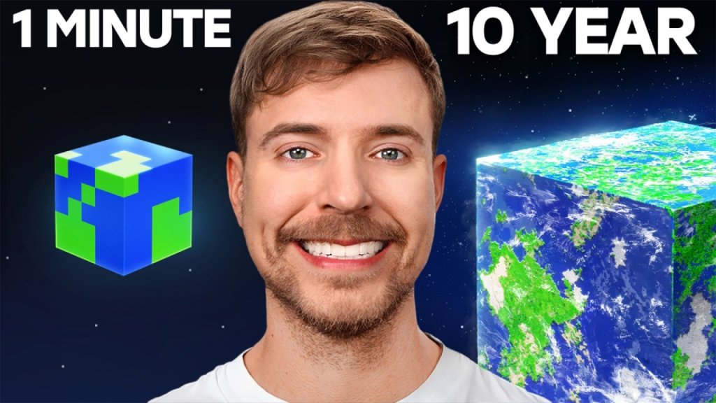 Inside MrBeast Gaming’s 1 Minute vs 10 Year Minecraft Build Showdown